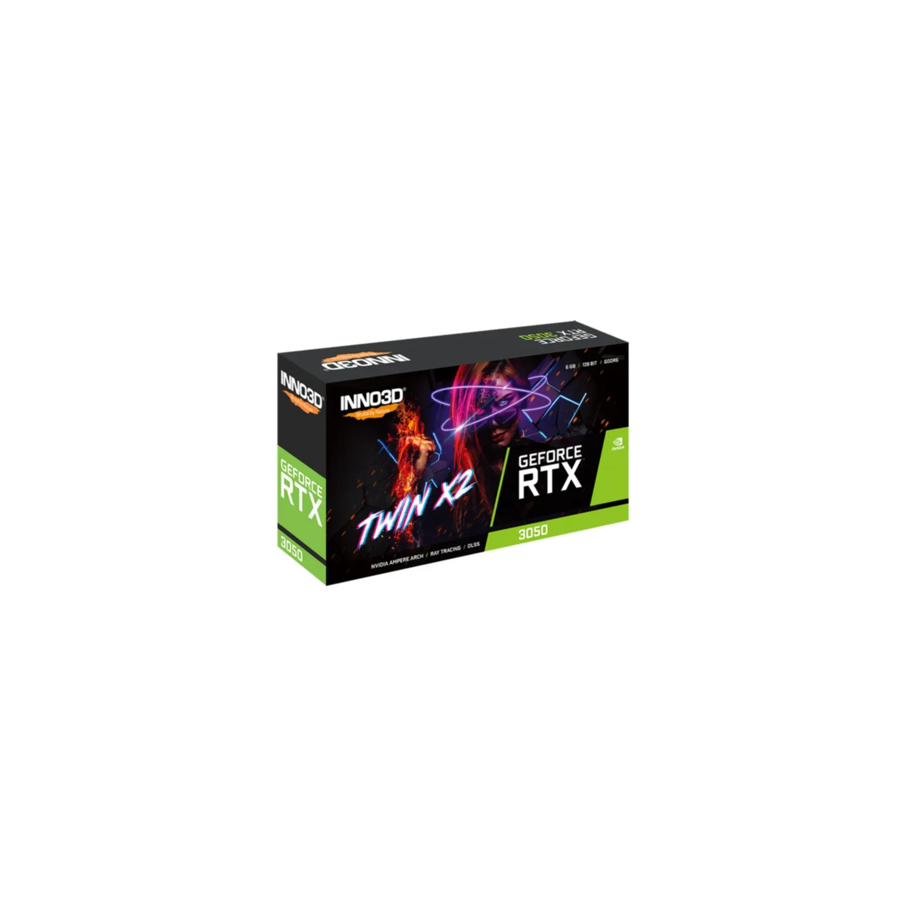 VGA Inno3D GeForce® RTX 3050 6GB Twin X2