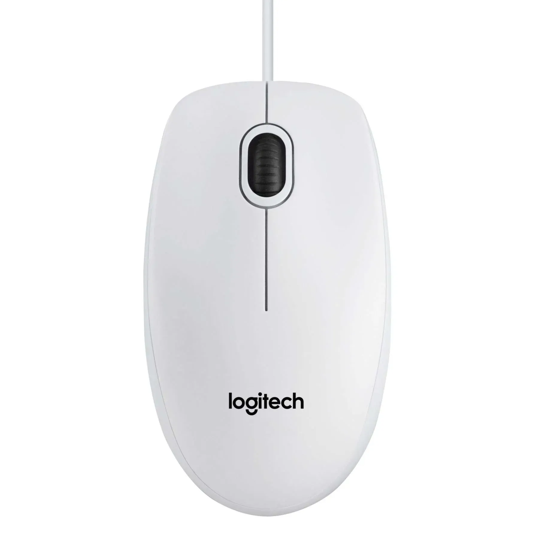 Mouse Logitech B100 Optical USB Mouse weiß (910-003360)