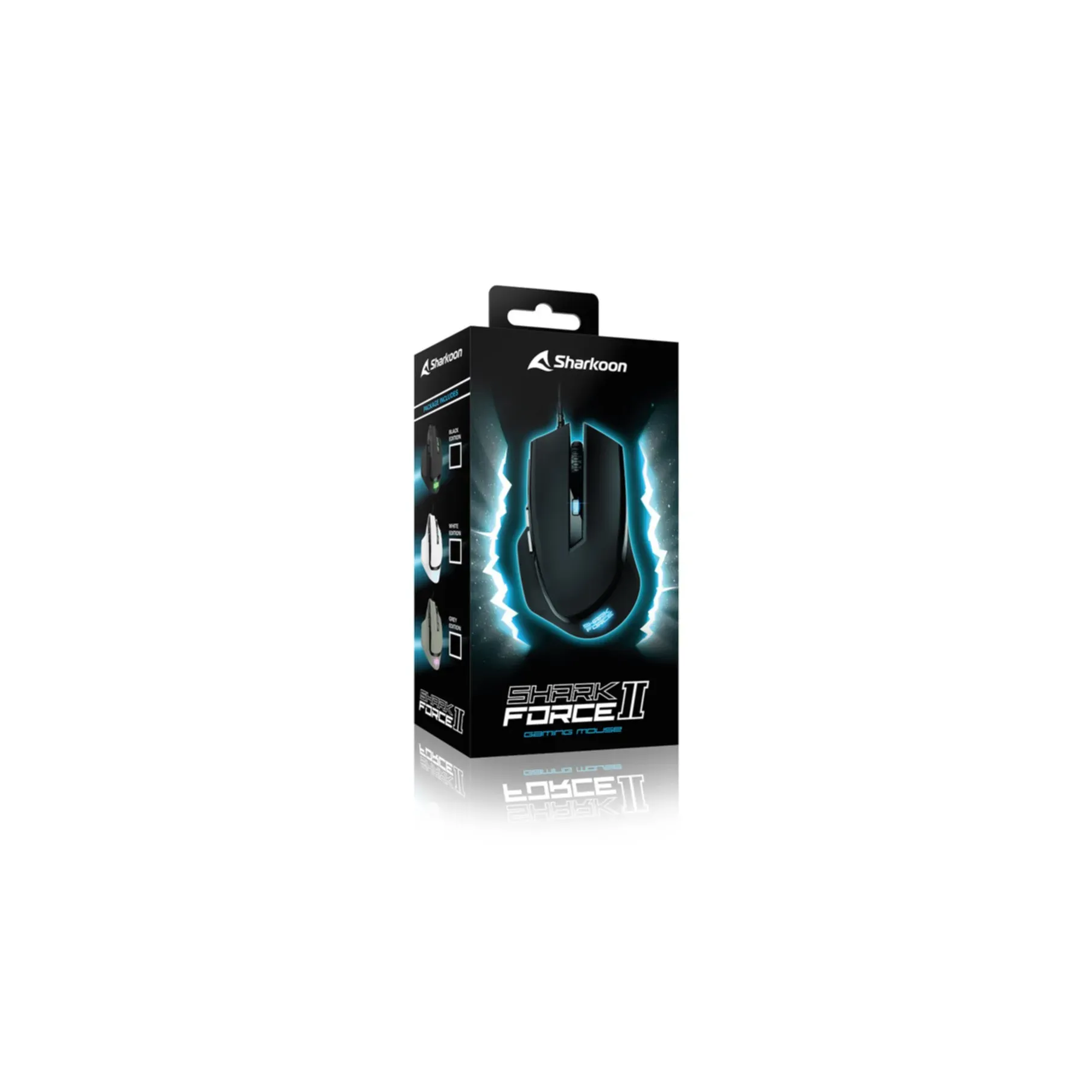 Mouse Sharkoon Shark Force II White