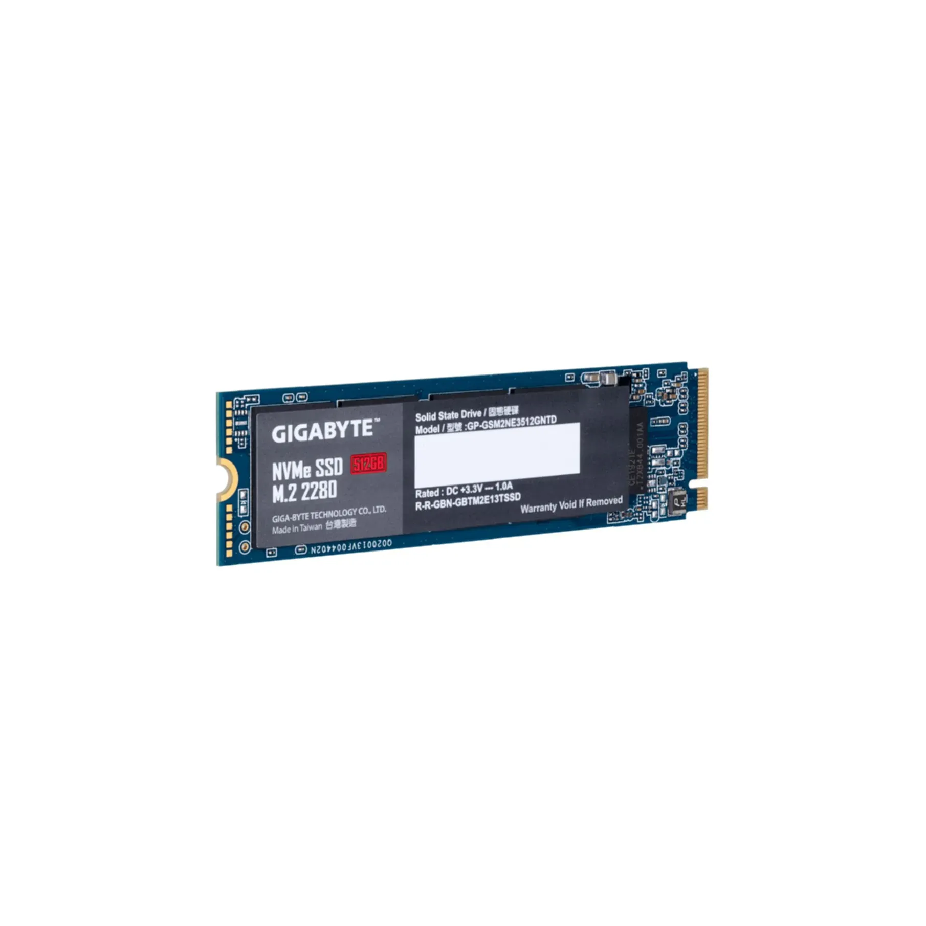 SSD GIGABYTE 512GB M.2 PCIe GP-GSM2NE3512GNTD