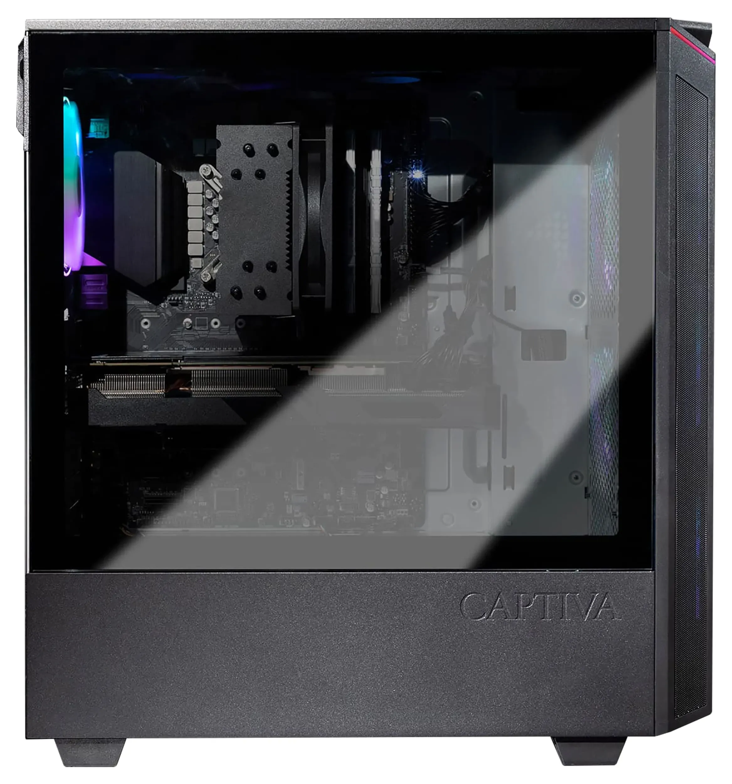 Captiva PC Highend Gaming R84-324 (Ryzen 7 9700X/RTX4070 Super 12GB GDDR6X/SSD 2TB/32GB/WLAN/Windows 11 Home 64-bit)