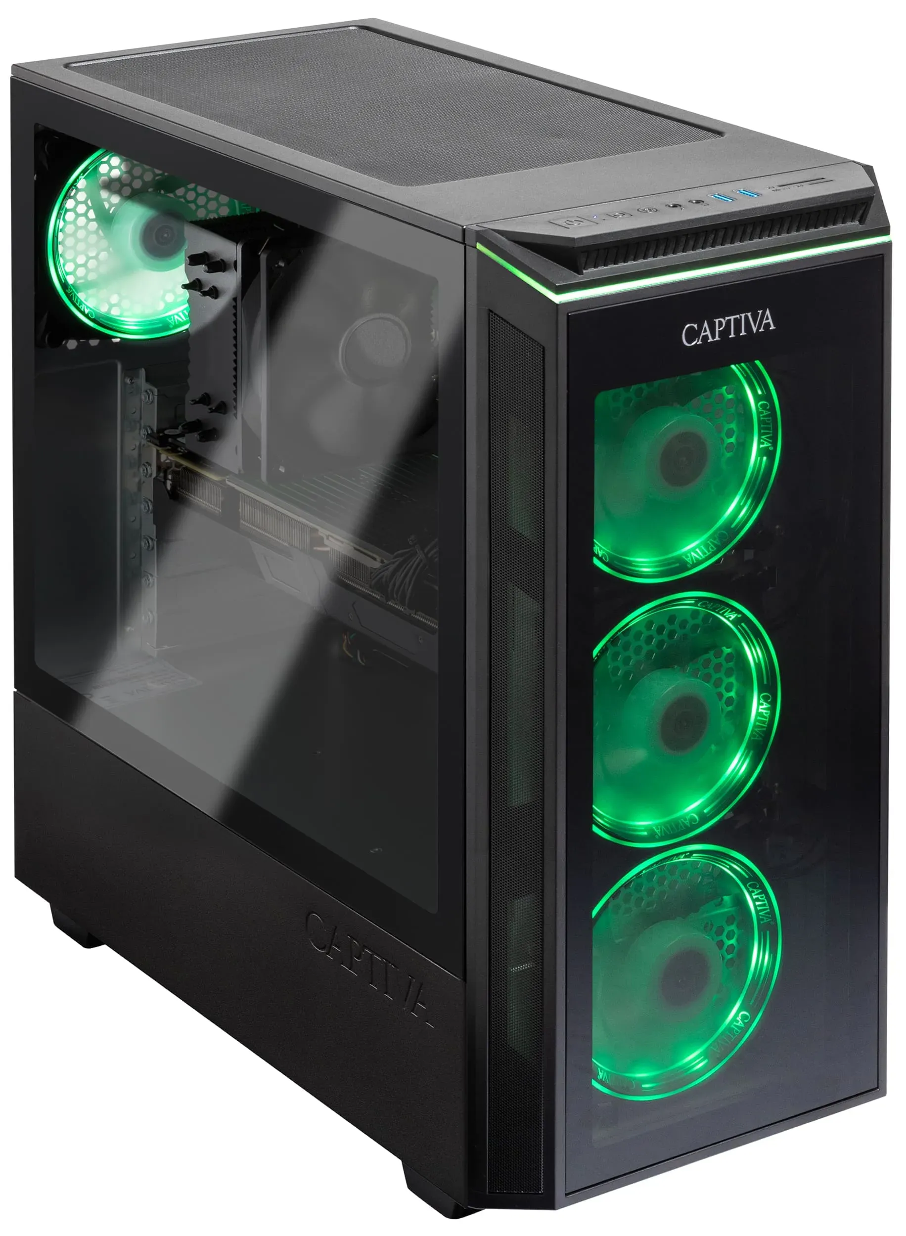 Captiva PC Crucial Gamescom Edition R84-362 (Ryzen 9 7950X3D/RTX4080 Super 16GB GDDR6X/SSD 2TB/64GB/WLAN/w/o OS)