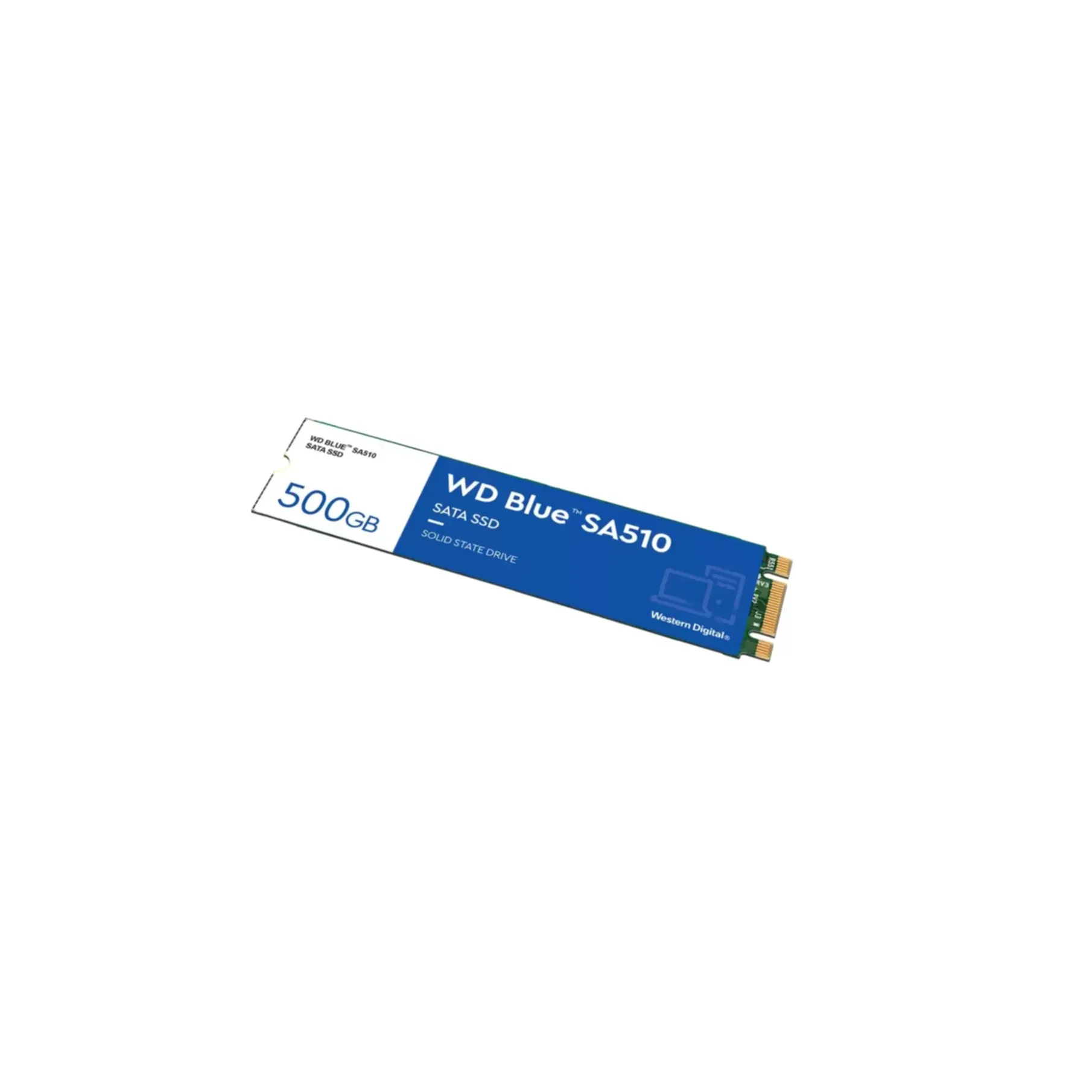 SSD WD Blue 500GB SA510 Sata3 M.2 WDS500G3B0B