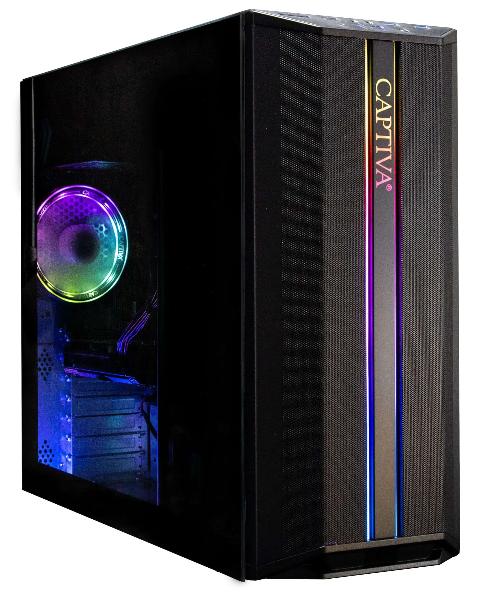 Captiva PC Advanced Gaming R82-913 (Ryzen 5 5500/GTX1650 4GB GDDR6/SSD 1TB/16GB/WLAN/Windows 11 Home 64-bit)