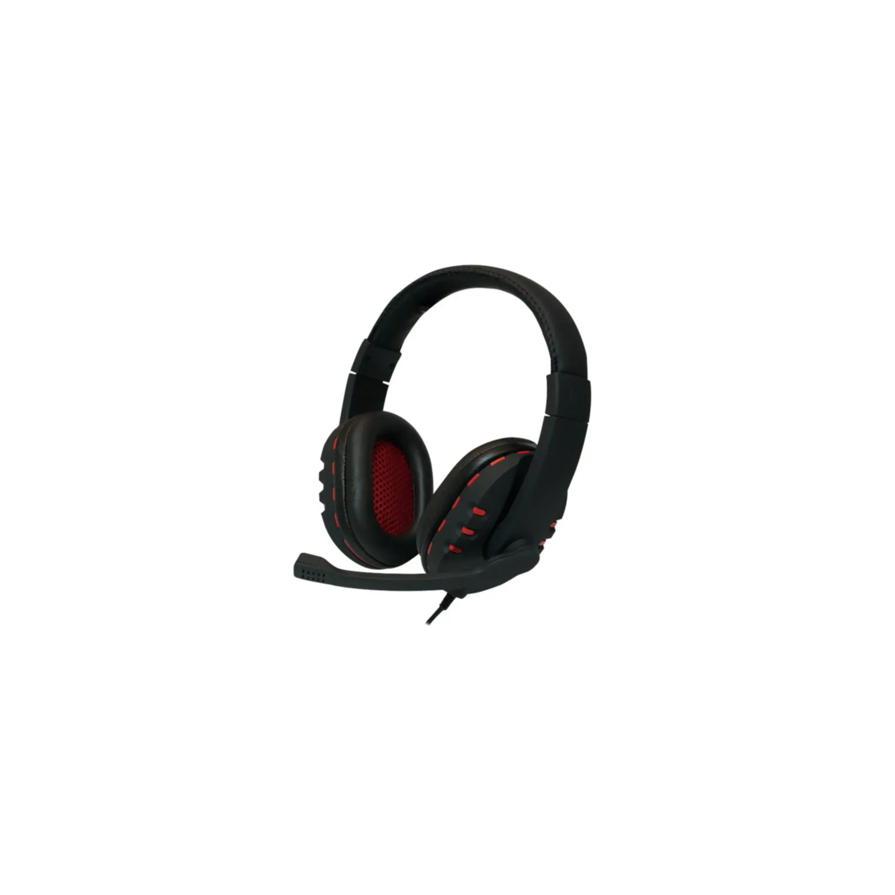 LogiLink Headset Stereo with microphone USB black/red HS0028