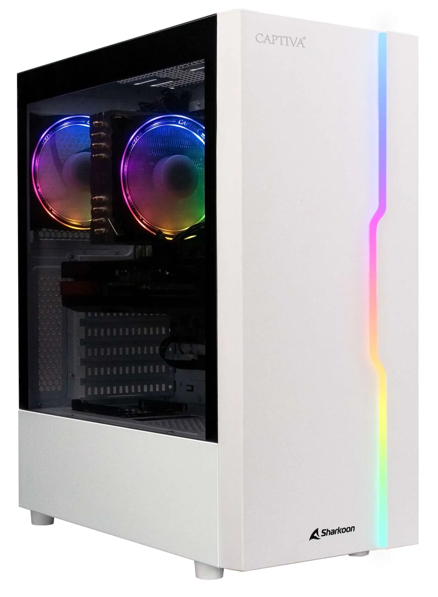 Captiva PC Highend Gaming R82-539 (Ryzen 7 5800X3D/RTX4060 Ti 16GB GDDR6/SSD 1TB/32GB/WLAN/Windows 11 Home 64-bit)