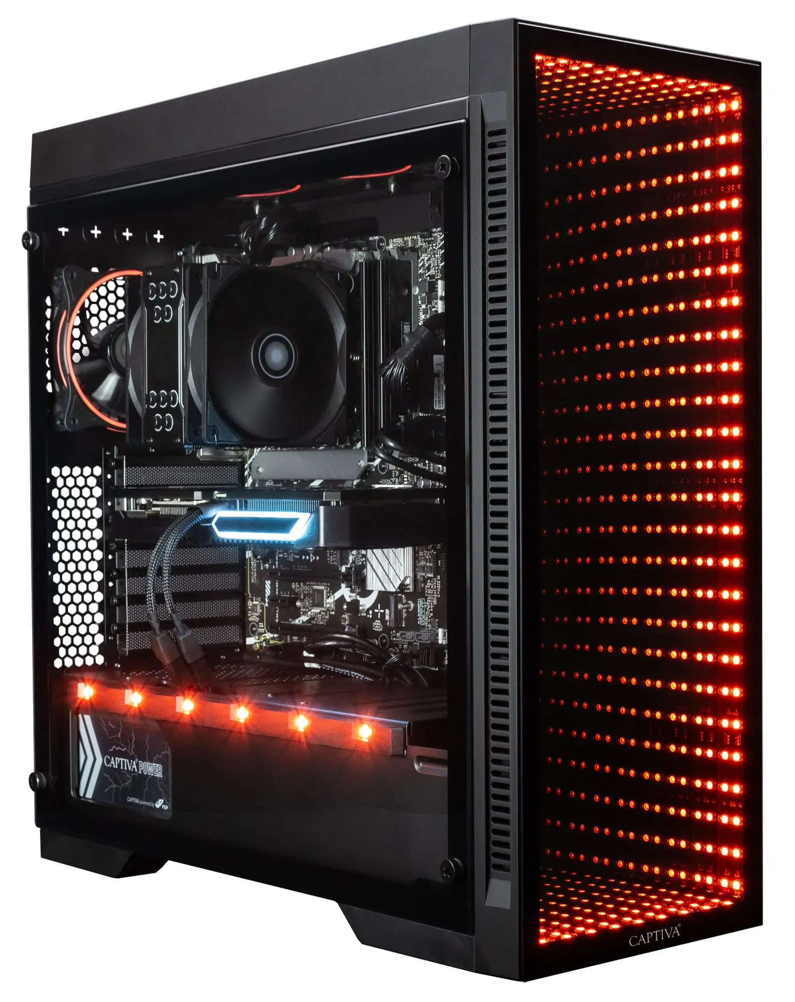 Captiva PC Highend Gaming R83-949 (Ryzen 9 7900X3D/RTX4080 Super 16GB GDDR6X/SSD 2TB/64GB/WLAN/Windows 11 Home 64-bit)