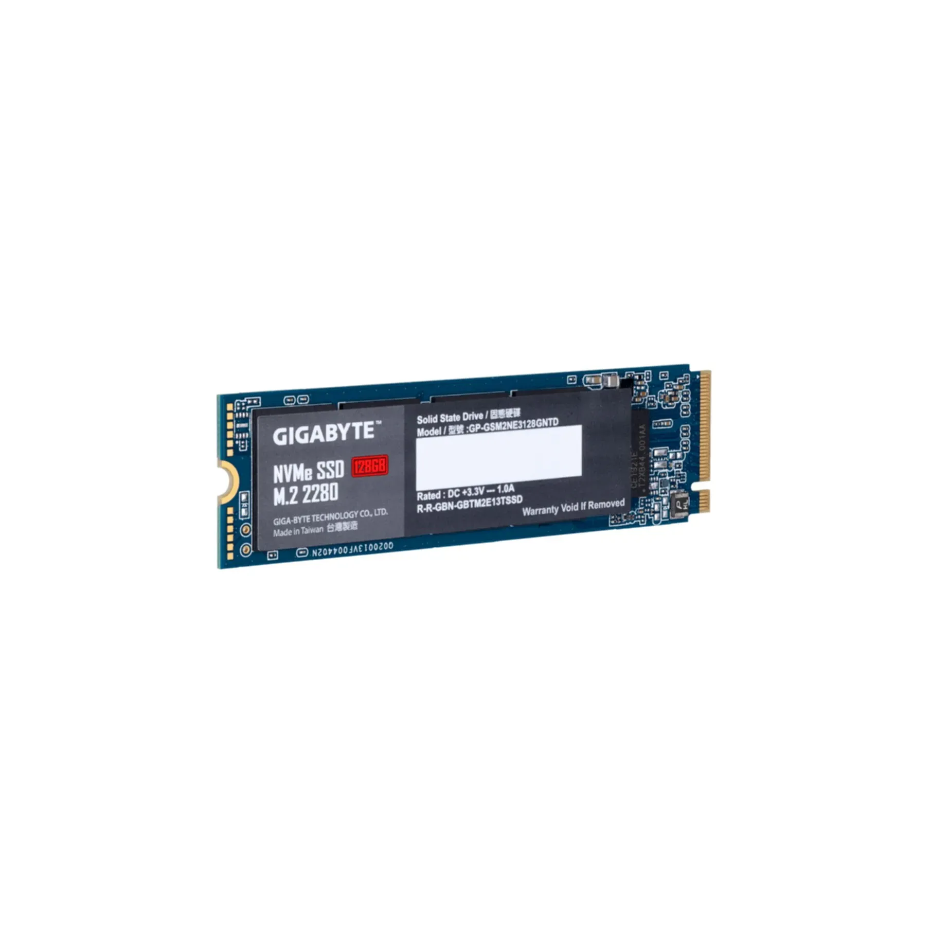 SSD GIGABYTE 128GB M.2 PCIe GP-GSM2NE3128GNTD