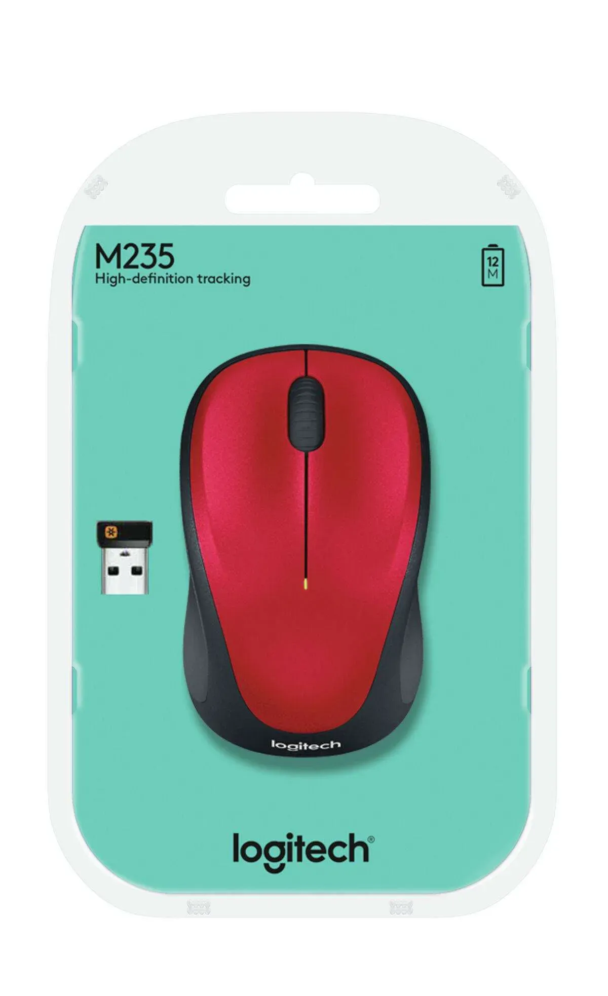 Mouse Logitech M235 Wireless rot (910-002496)