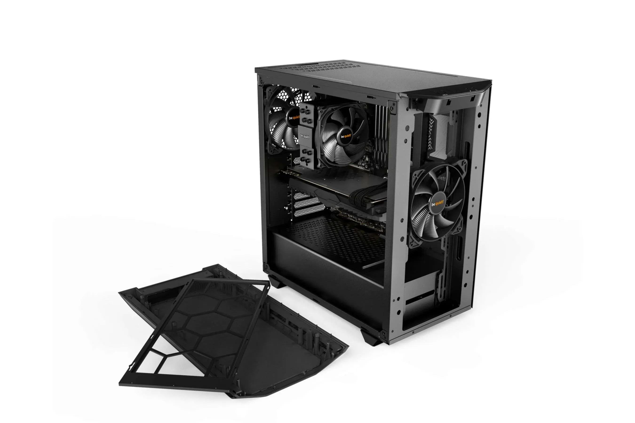 PC- Gehäuse BeQuiet Pure Base 500 Window - schwarz