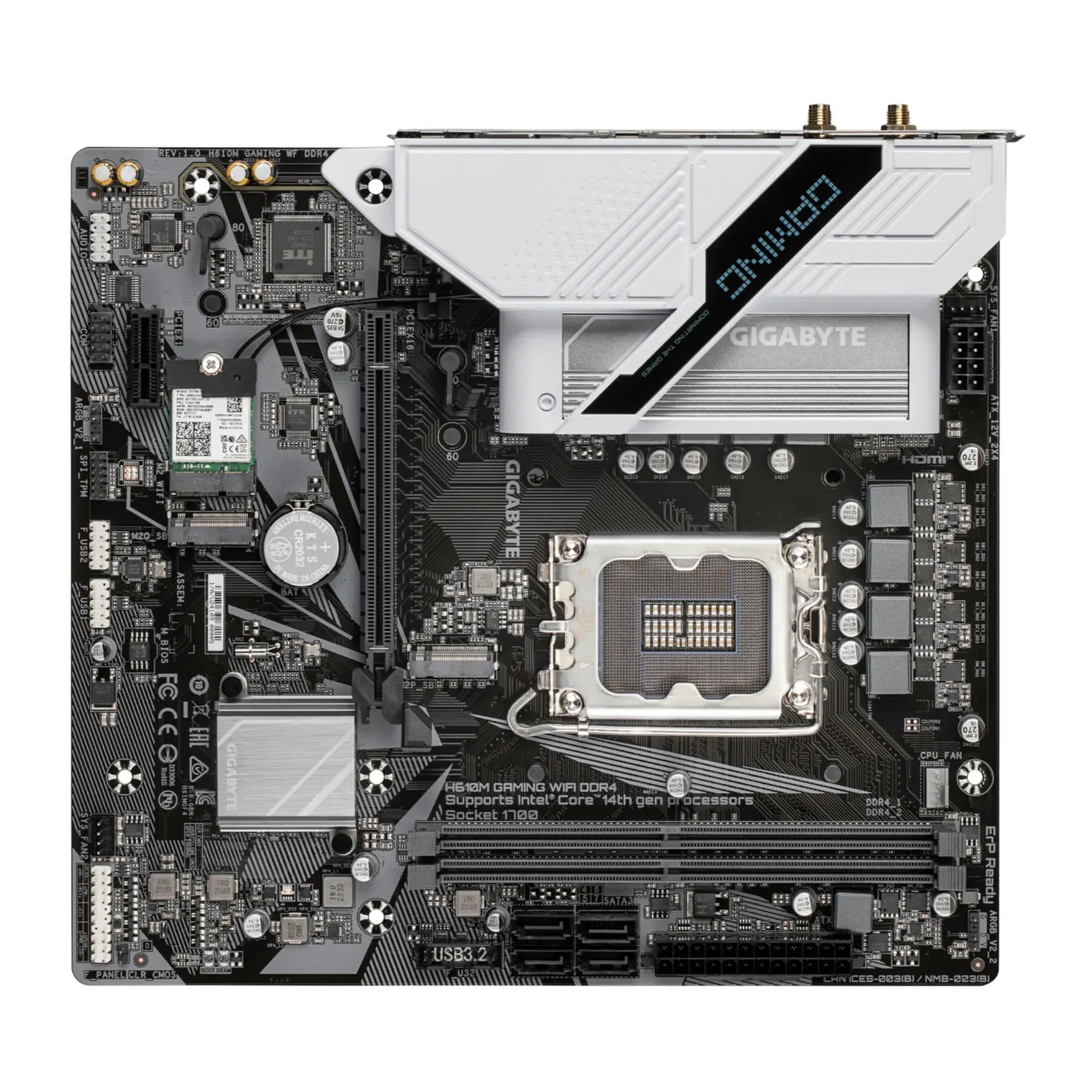 Gigabyte GA-H610M GAMING WF DDR4 (1700) (D)