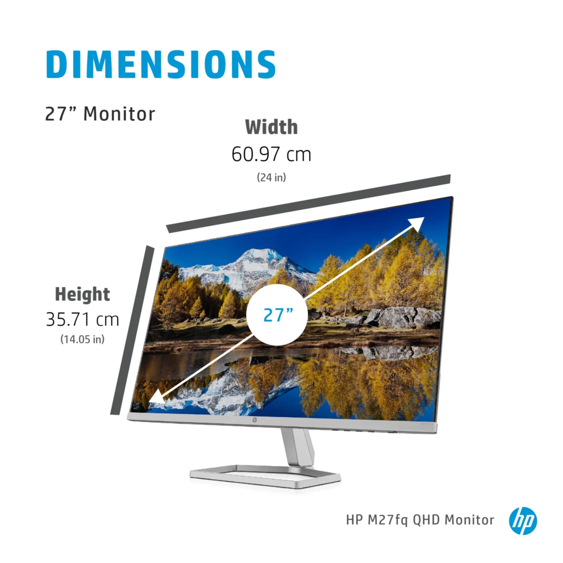 TFT HP M-Series M27fq 68,60cm (27")2xHDMI,DisplayPort