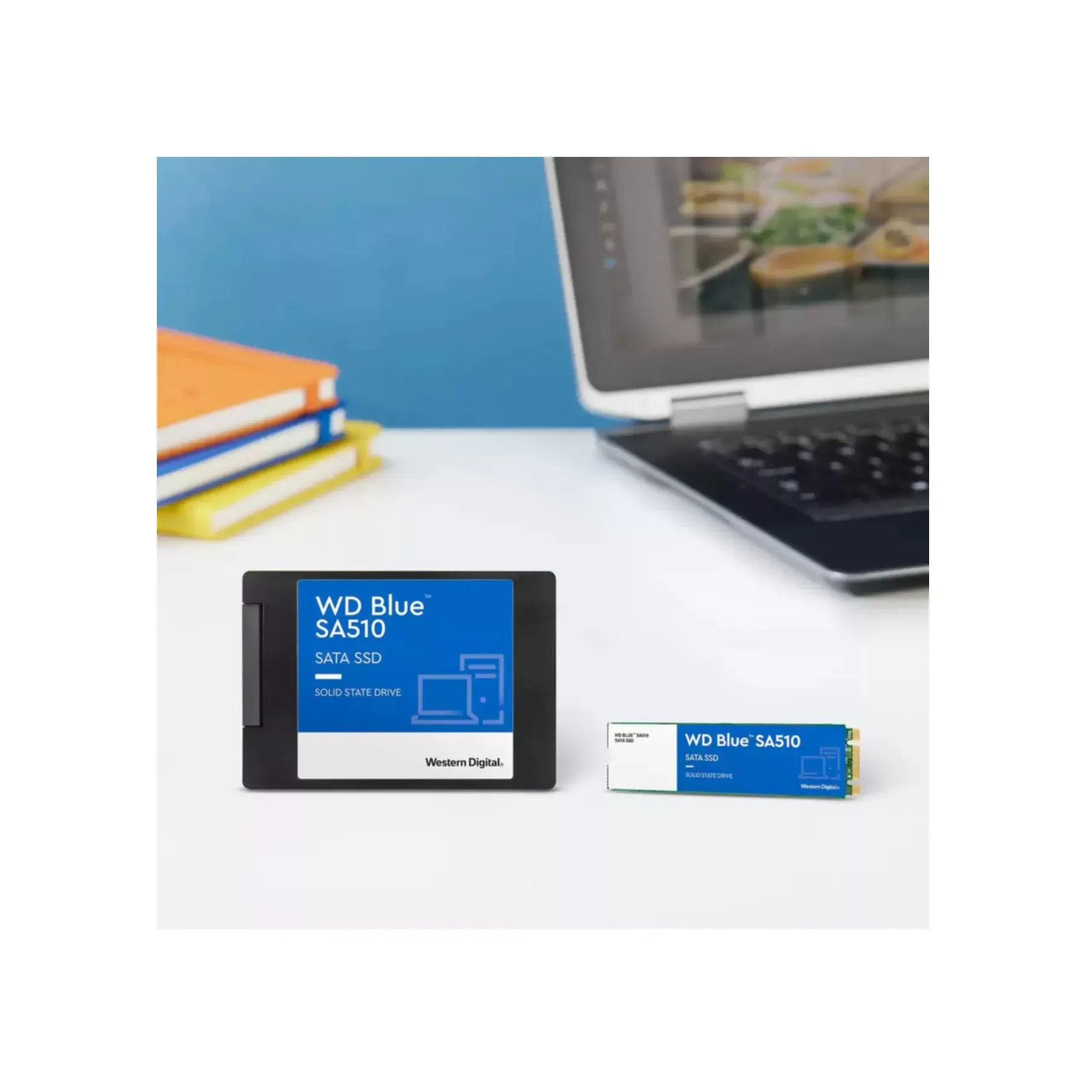 SSD WD Blue 1TB SA510 Sata3 M.2 WDS100T3B0B