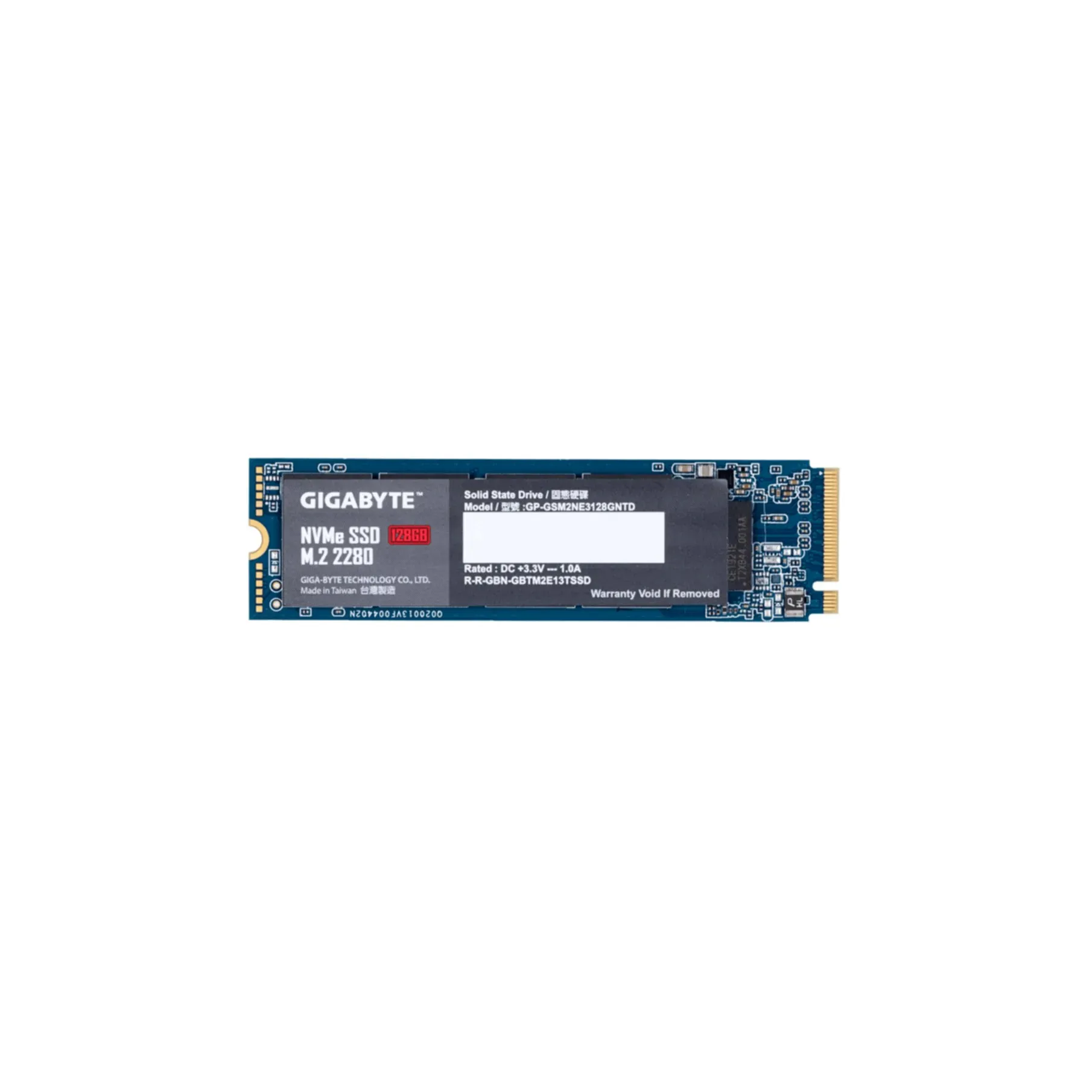 SSD GIGABYTE 128GB M.2 PCIe GP-GSM2NE3128GNTD