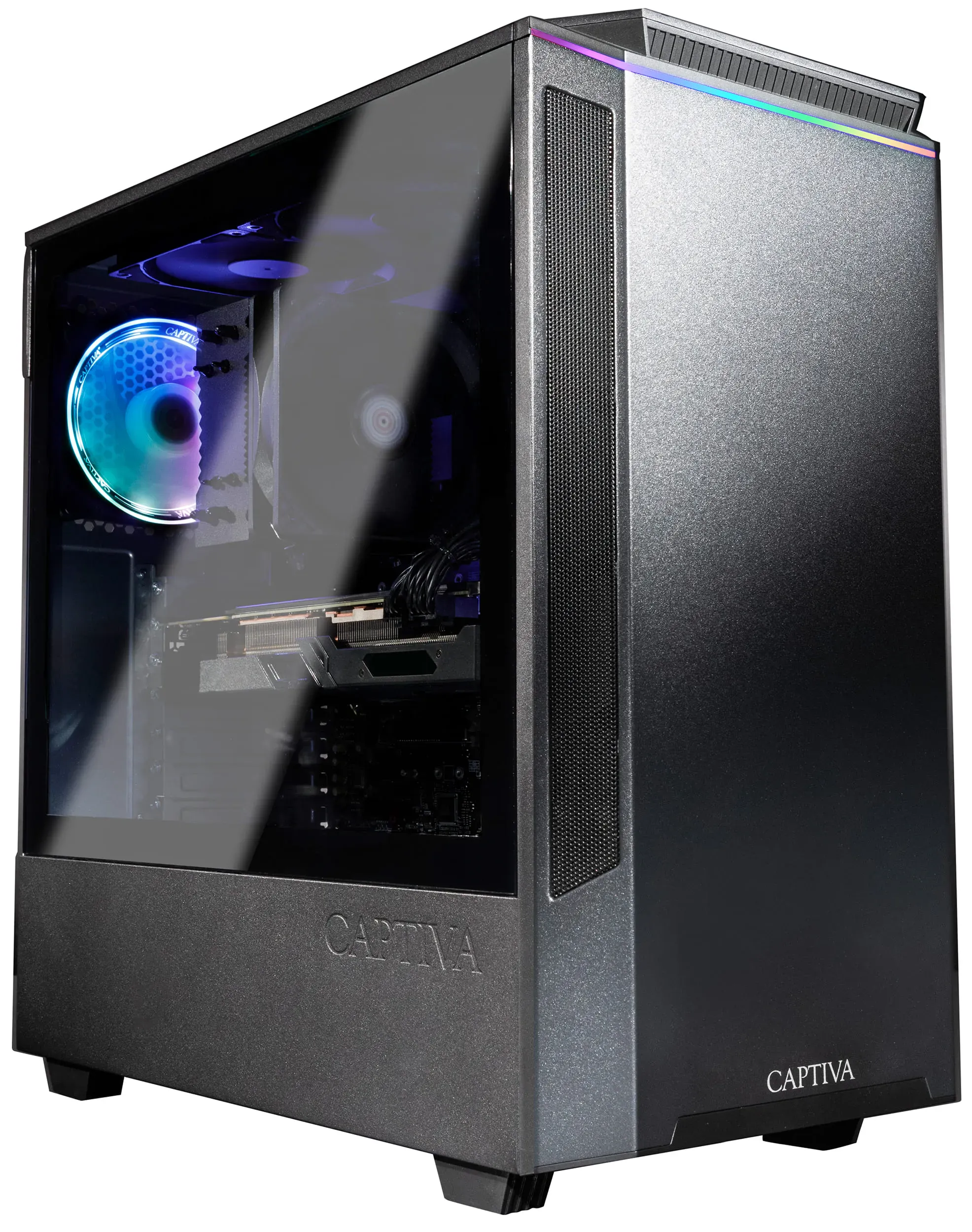 Captiva PC Workstation R78-732 (Ryzen 7 5700X/RTX3060 12GB GDDR6/SSD 1TB/32GB/WLAN/Windows 11 Home 64-bit)