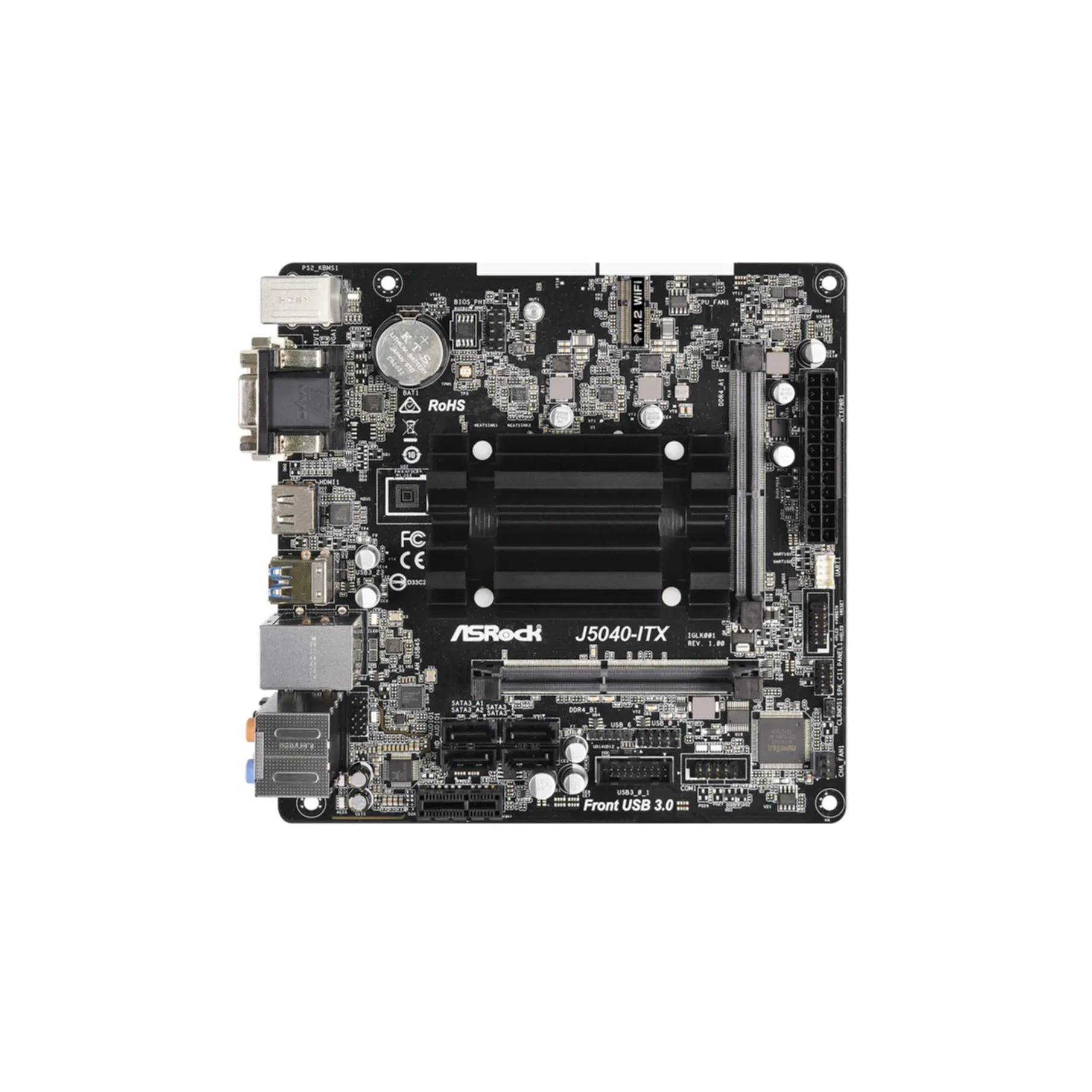 ASROCK J5040-ITX (Intel CPU onboard) (D)