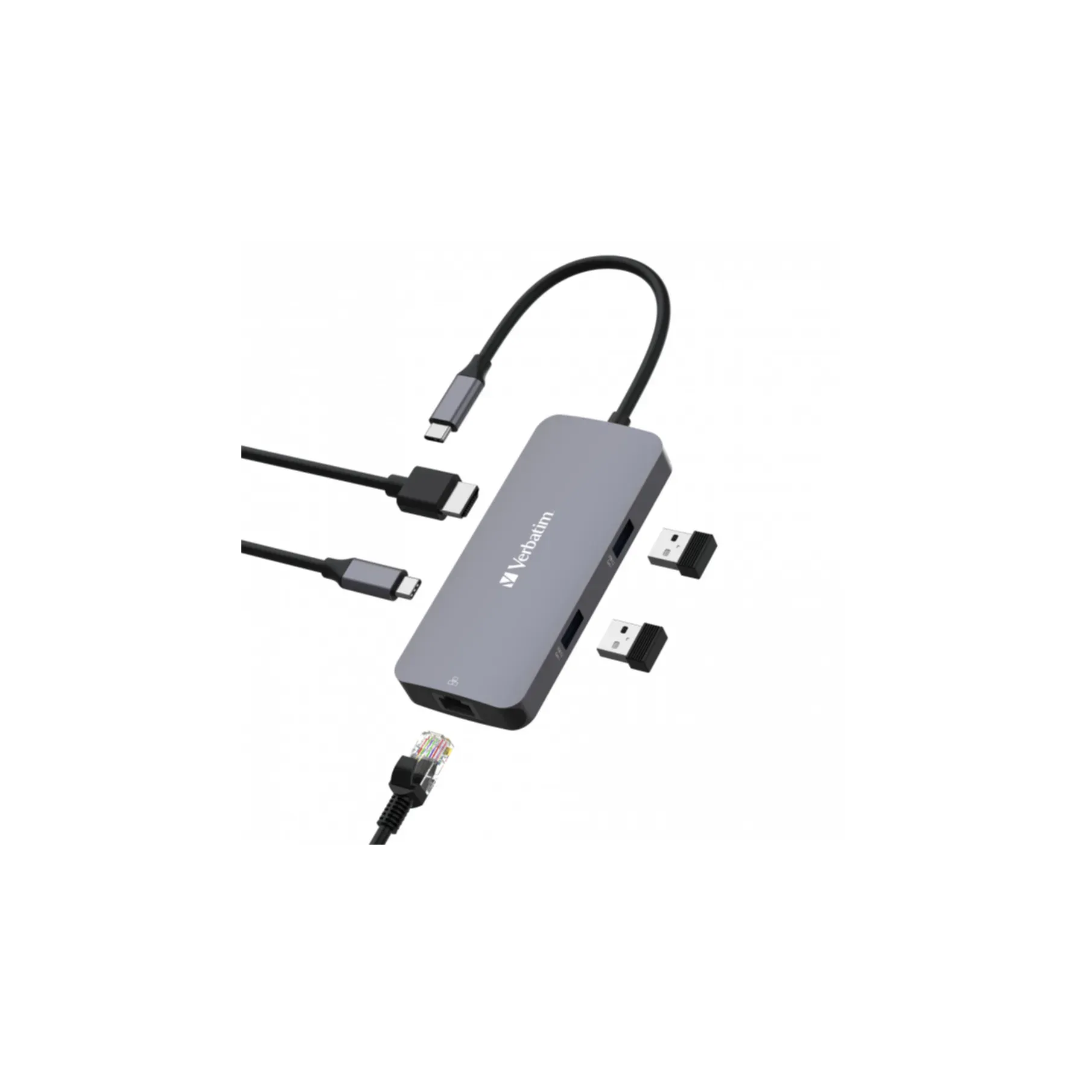 Verbatim USB-C Multiport 5 Port HUB CMH-05 32150