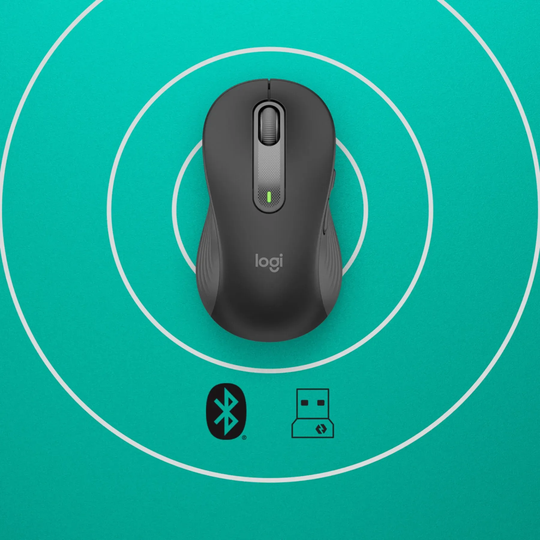 Mouse Logitech Signature M650 L graphite left (910-006239) [B-Ware]