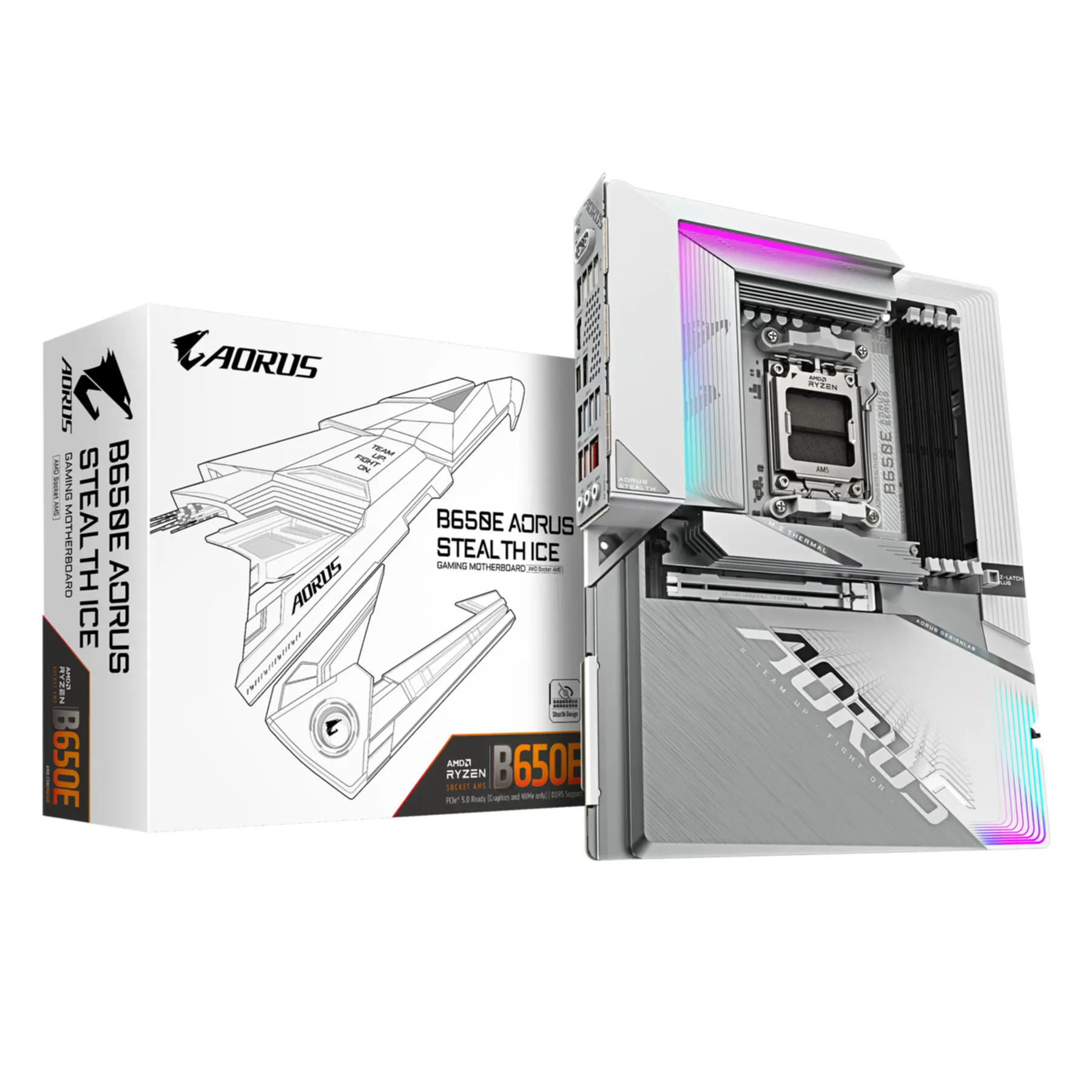 Gigabyte GA-B650E-AORUS STEALTH ICE (AM5) (D)