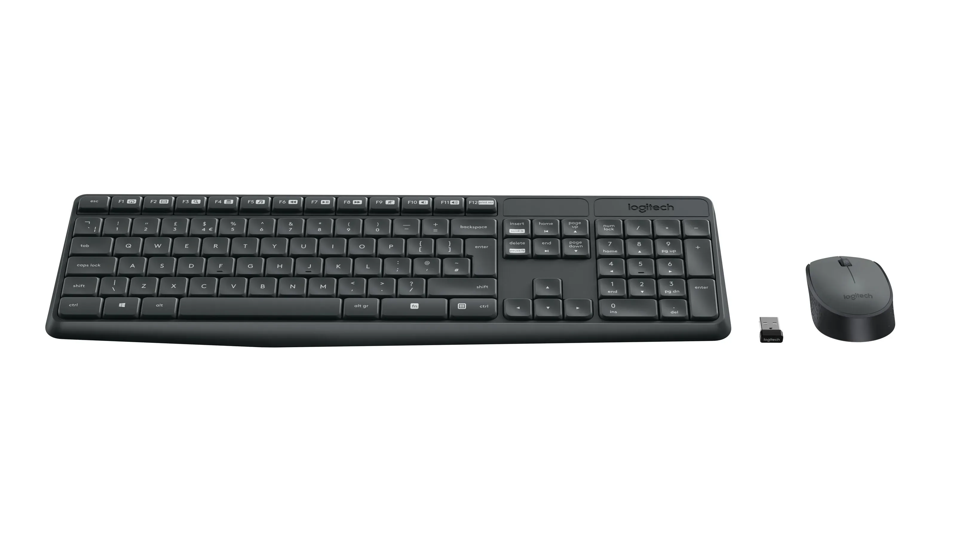 Keyboard & Mouse Logitech Wireless Combo MK235 (DE) (920-007905) [B-Ware]