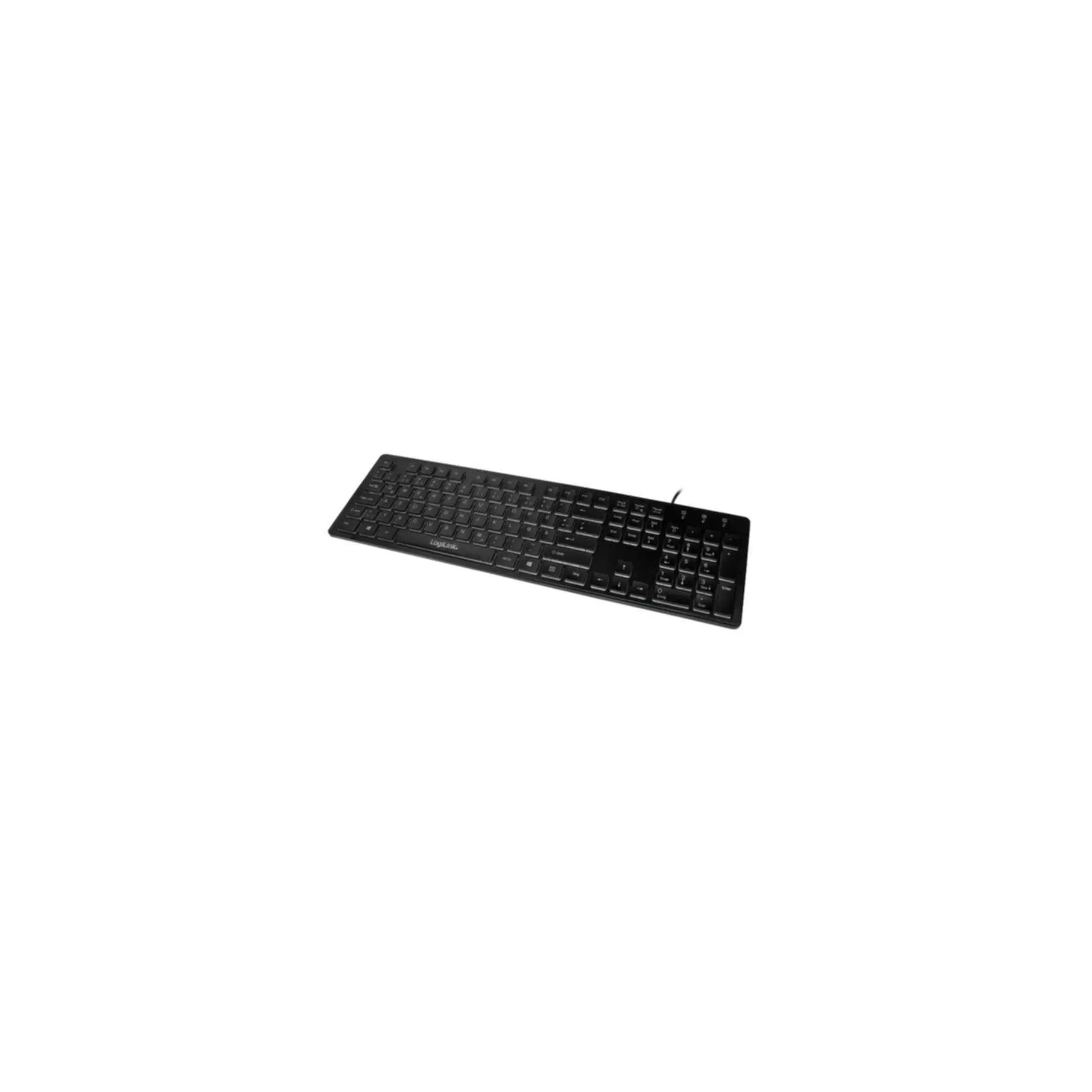 Keyboard LogiLink RGB beleuchtet black (ID0138)