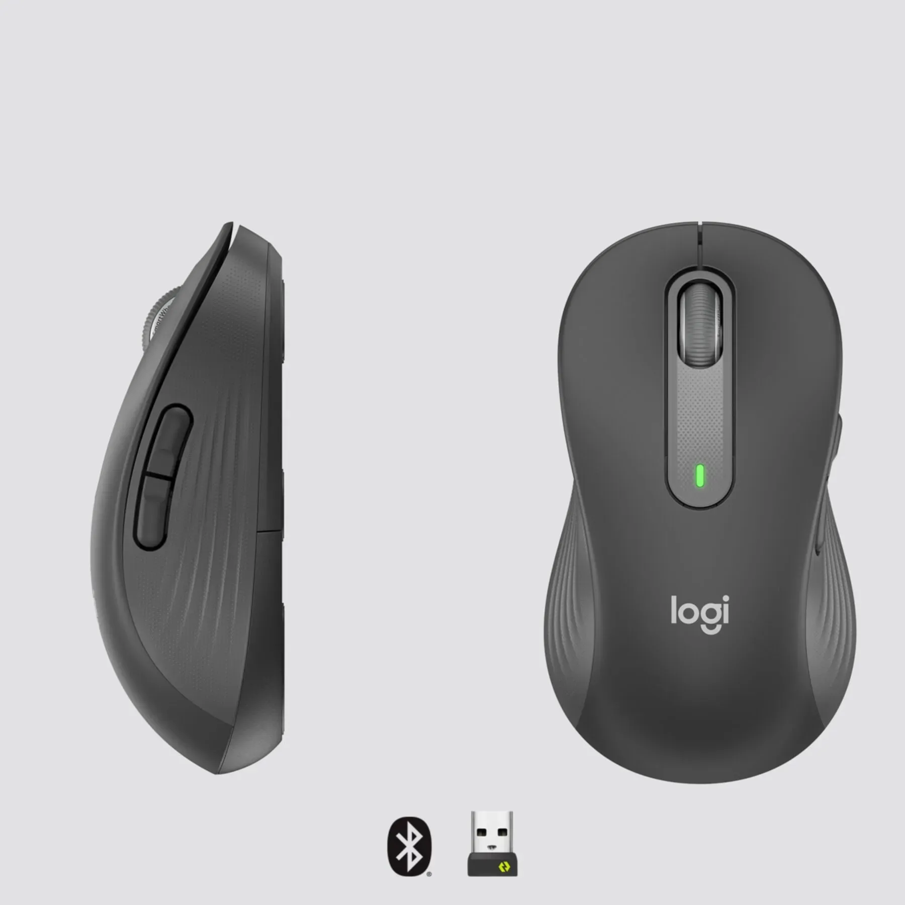 Mouse Logitech Signature M650 L graphite left (910-006239) [B-Ware]