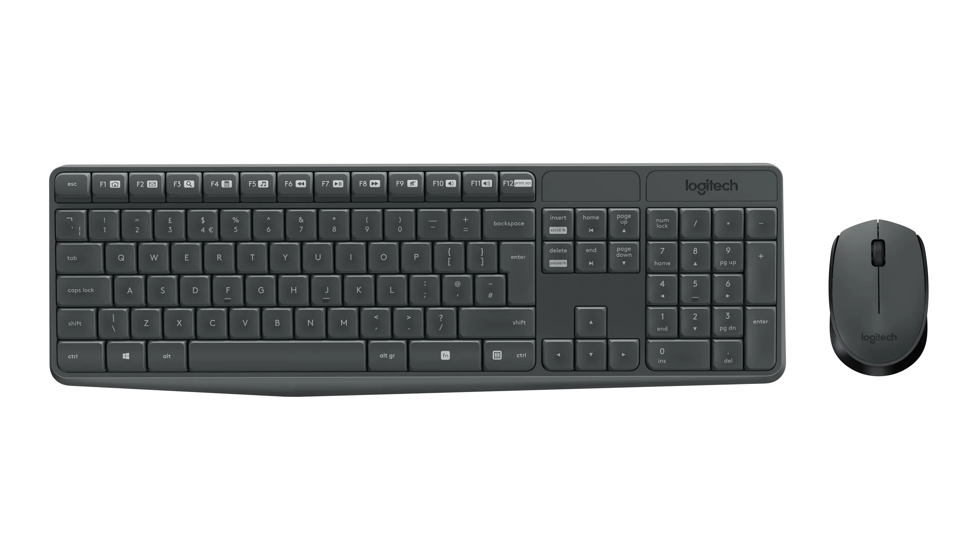 Keyboard & Mouse Logitech Wireless Combo MK235 (DE) (920-007905) [B-Ware]