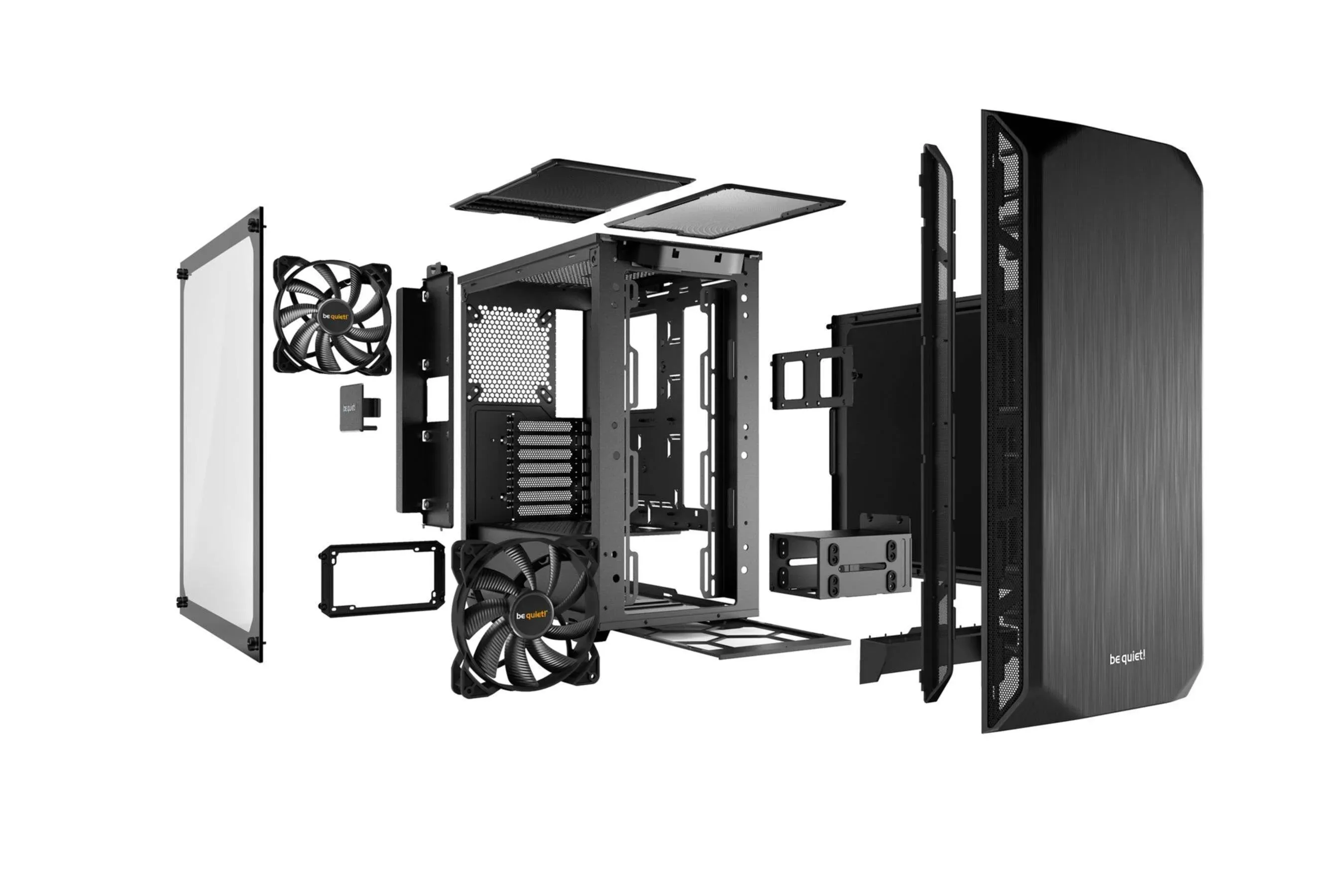 PC- Gehäuse BeQuiet Pure Base 500 Window - schwarz