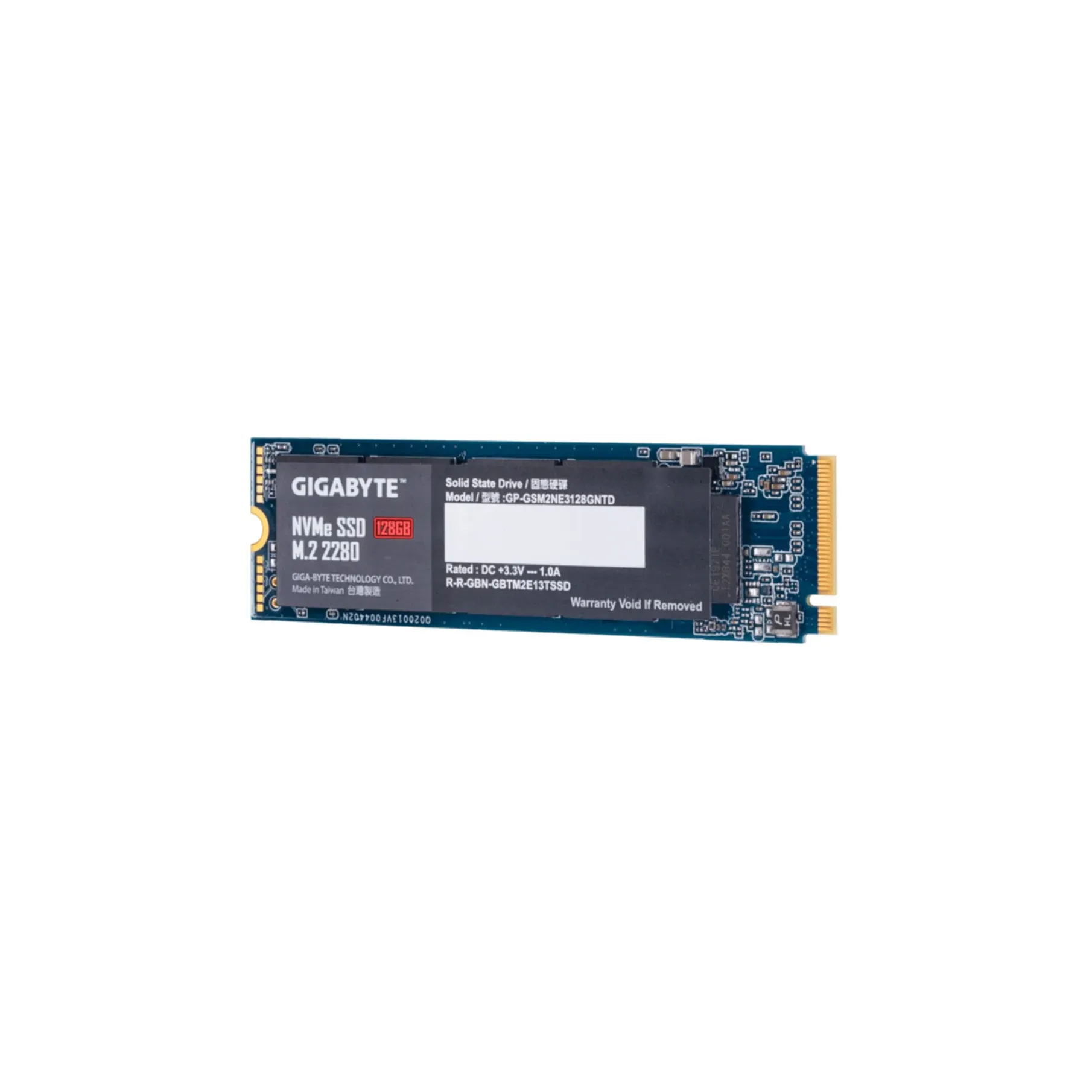 SSD GIGABYTE 128GB M.2 PCIe GP-GSM2NE3128GNTD