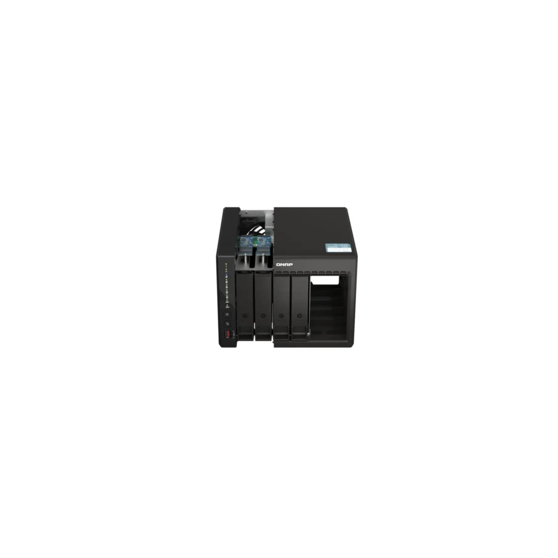 NAS Server QNAP TS-453E-8G - Intel® Celeron® - J6412 - Schwarz