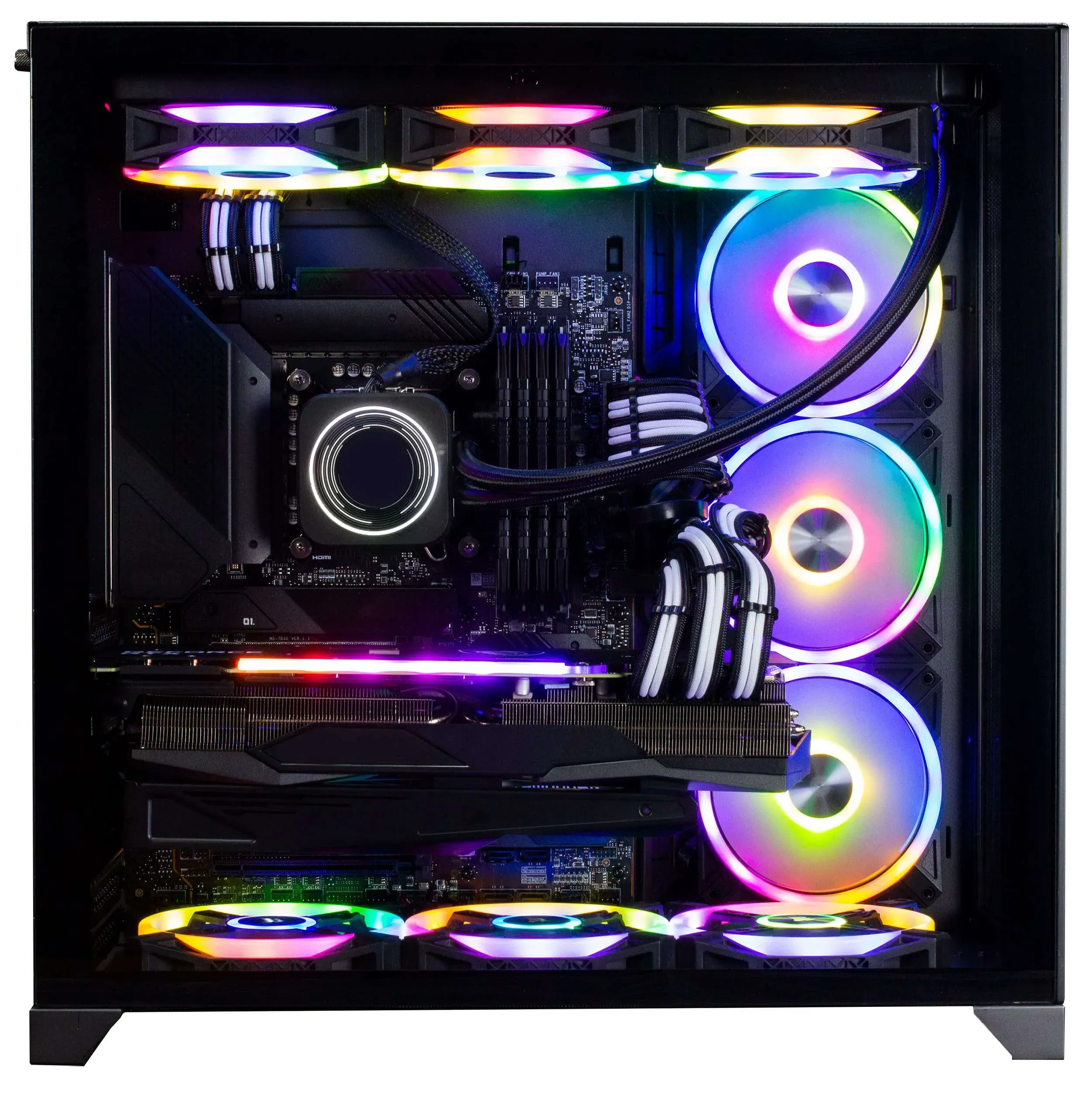 Captiva PC Highend Gaming R78-740 (Ryzen 7 5800X3D/RTX4070 Ti 12GB GDDR6X/SSD 2TB/32GB/WLAN/Windows 11 Home 64-bit)