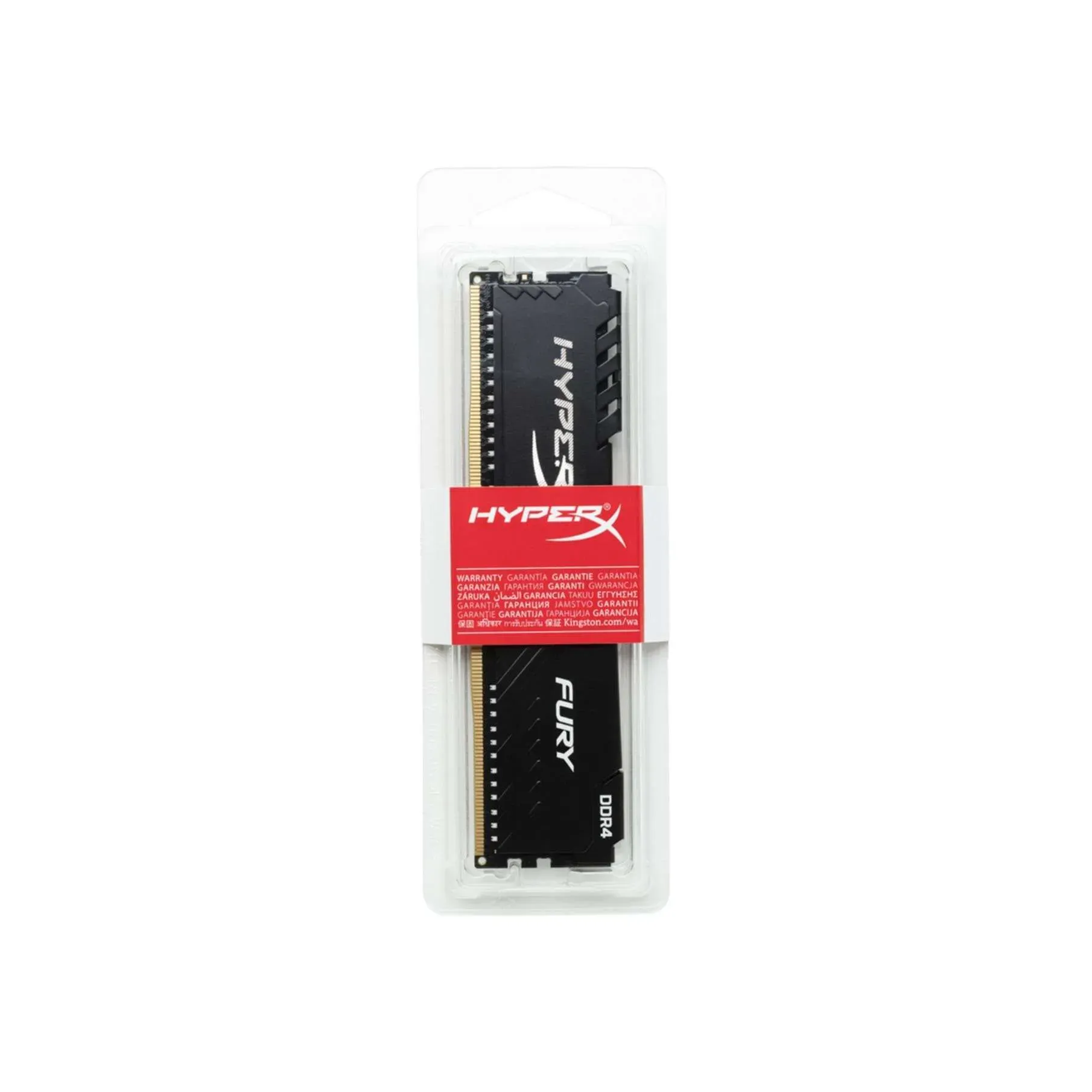 DDR4 4GB PC 2666 Kingston HyperX FURY Black HX426C16FB3/4 1x4GB