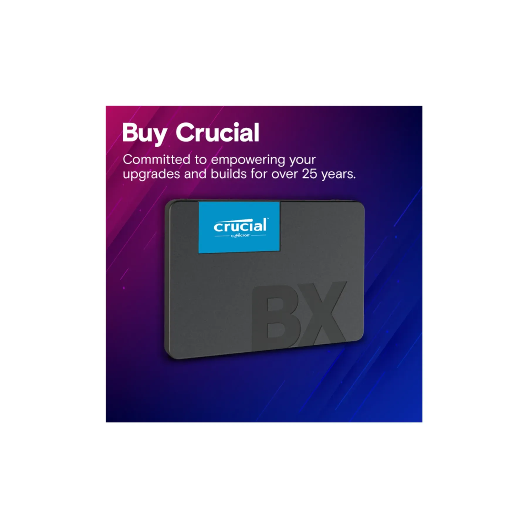 SSD Crucial 4TB BX500 CT4000BX500SSD1 2,5" SATA3