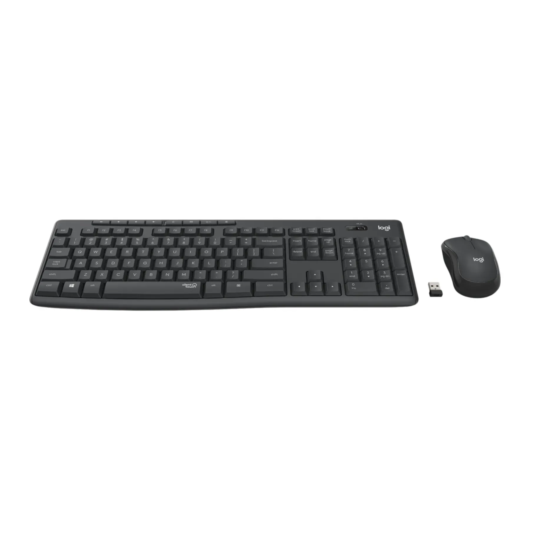 Keyboard & Mouse Logitech Wireless Combo MK295 silent Graphit (DE) (920-009794) [B-Ware]