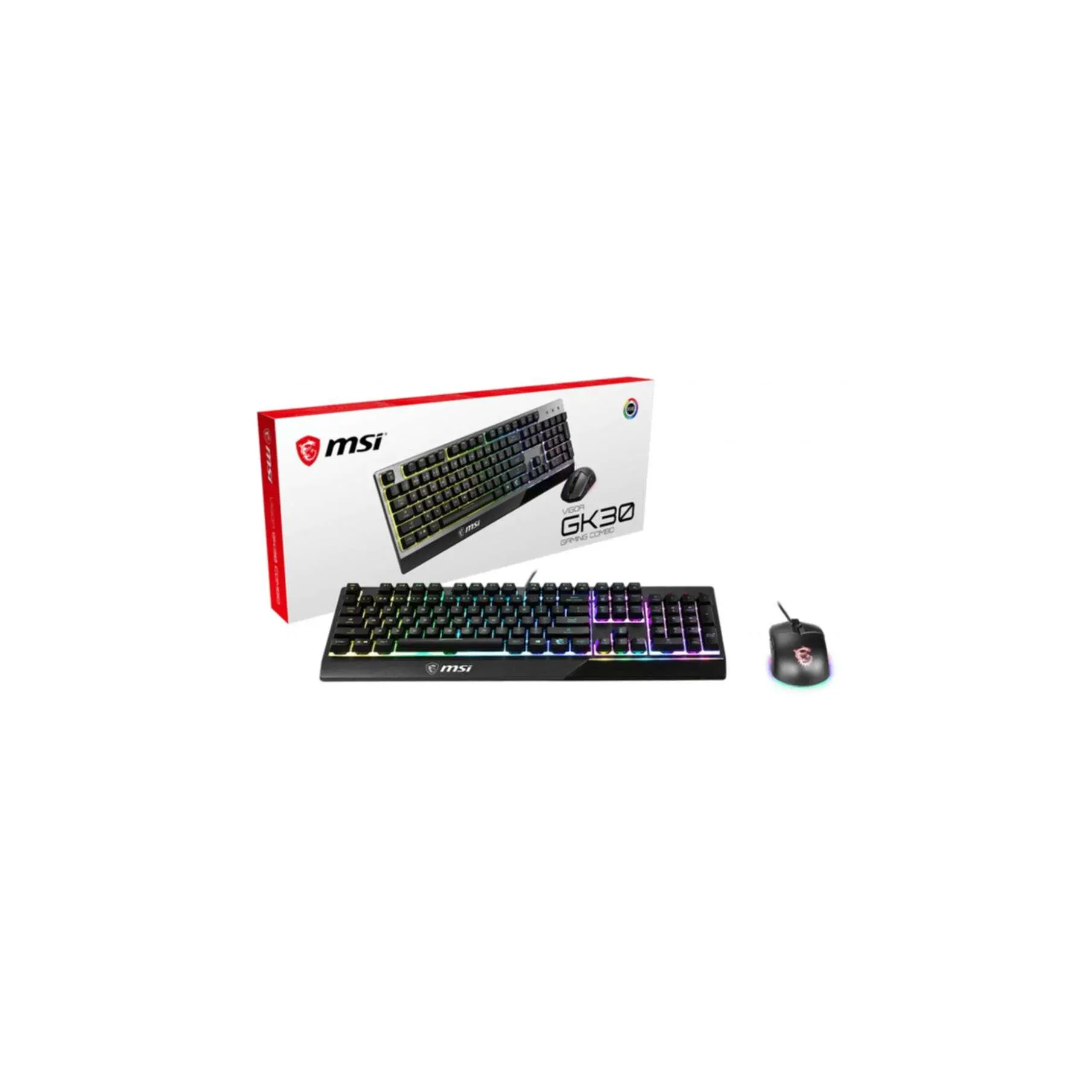 Keyboard MSI Vigor GK30 COMBO DE - GAMING