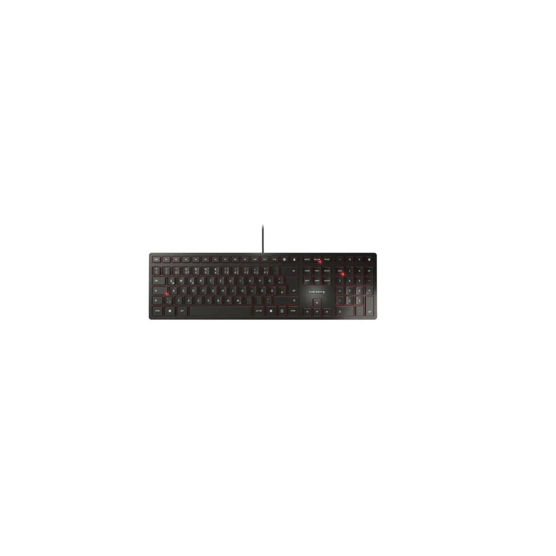 Keyboard Cherry KC 6000 slim schwarz (JK-0800DE-2)