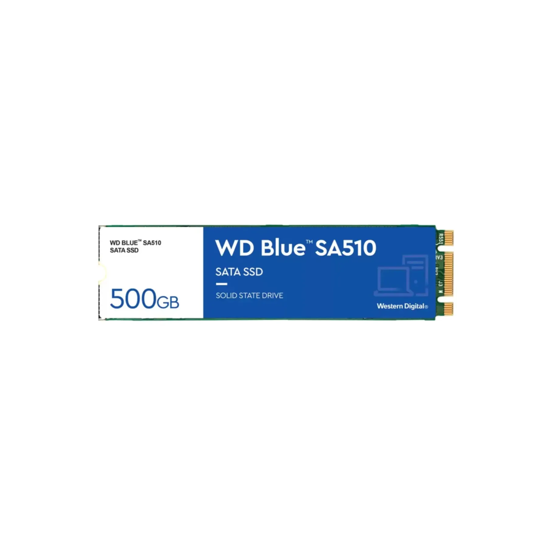 SSD WD Blue 500GB SA510 Sata3 M.2 WDS500G3B0B