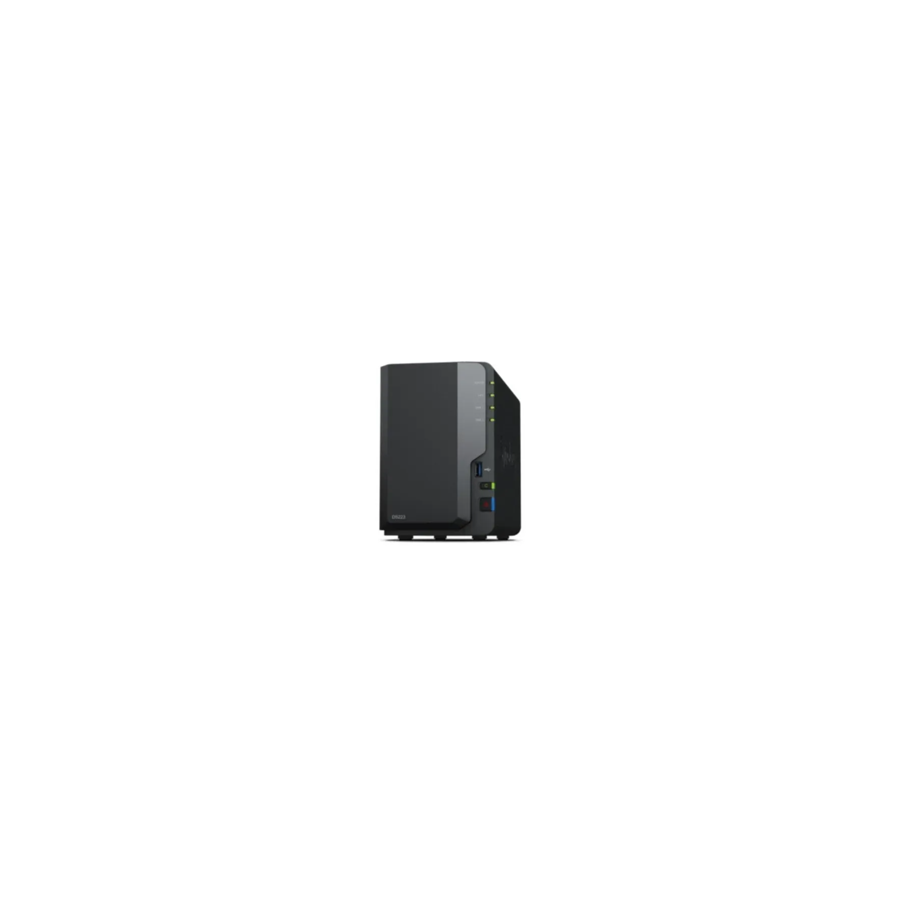 Captiva NAS Server S75-430 (Synology DS223 / 2GB RAM / 2-Bay 4TB mit 2x 2 TB WD Red Plus)