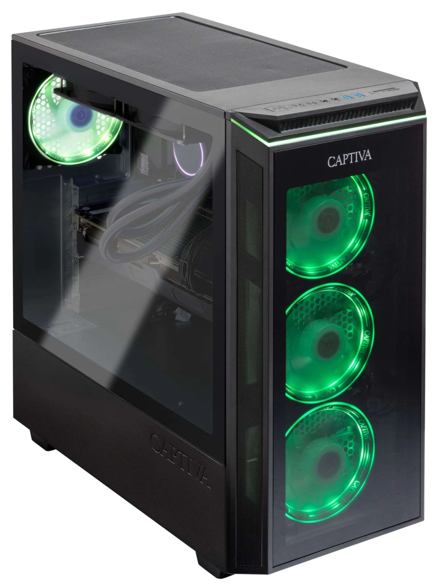 Captiva PC Highend Gaming I67-716 (i9-12900KF/RTX3080 12GB GDDR6X/SSD 1TB/32GBWindows 11 Home 64-bit)