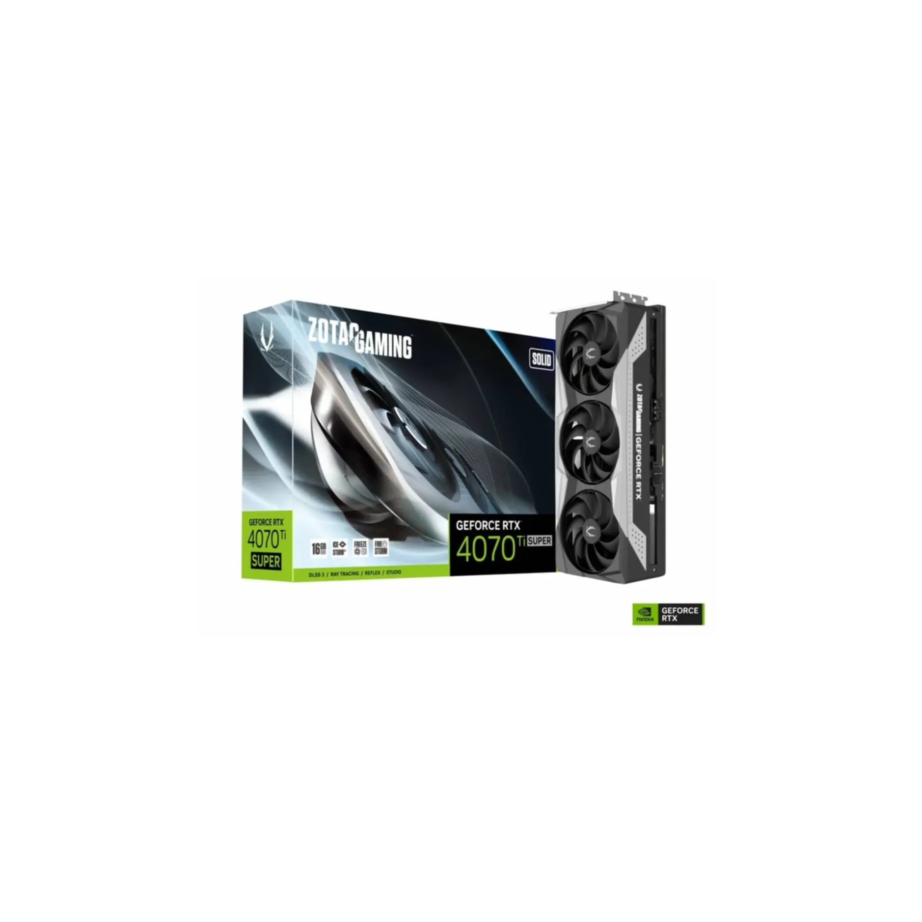 VGA ZOTAC GeForce® RTX 4070 TI SUPER 16GB Solid