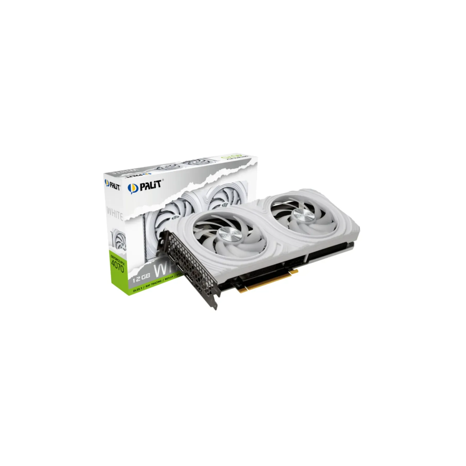 VGA Palit GeForce® RTX 4070 12GB White