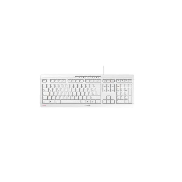 Peripherie Cherry | weiß-grau Keyboard | Hardware Nexoc | Tastaturen Eingabegeräte Store STREAM (JK-8500DE-0) | | DE kabelgebunden |